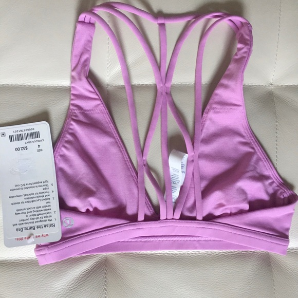 NWT CDYP LULULEMON RAISE THE BARRE BRA - - Size 4 - Picture 2 of 8